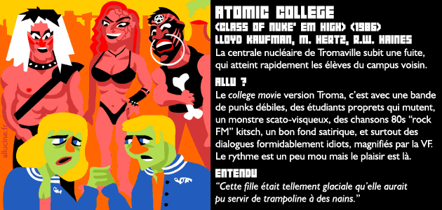 ATOMIC COLLEGE (CLASS OF NUKE'EM HIGH)