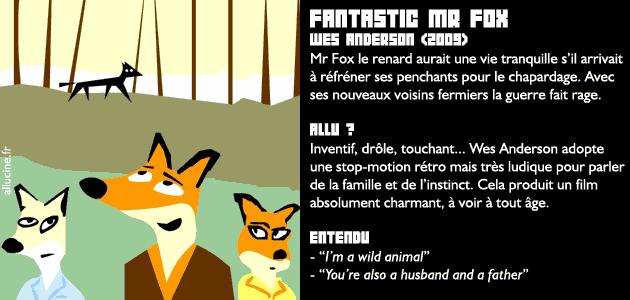 Fantastic Mr Fox - Wes Anderson